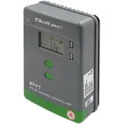 Solarny regulator ładowania Mppt z czujnikiem temperatury  20A 12V / 24V Lcd 2 x Usb 53661 5901878536613 Azqoluay0053661