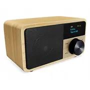 Radio Sangean Ddr-7 Wood Dab/Fm-Rds/Aux-In/Bluetooth Koka radioaparāts  A500429 4711317995519