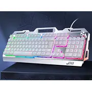 Roger V2 Spēļu Klaviatūra  Ro-Kv2-Wh 4752168151839