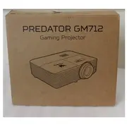 Sale Out. Acer Predator Gm712  4K Uhd 3840 x 2160 3600 Ansi lumens Black Used Mr.jux11.001So 2000001388099 489159