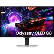 Samsung Odyssey S32Fg814Su Qd-Oled 80 cm 32 Zoll, silber, Ultrahd/4K, Freesync Premium Pro, Usb-Hub, 240Hz Panel  Ls32Fg814Suxen 8806095968858