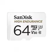 Sandisk 64Gb High Endurance Weiß, Uhs-I U3, Class 10, V30  Sdsqqnr-064G-Gn6Ia 619659173081 Pamsadsdg0310