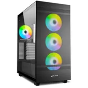 Sharkoon Gehäuse Rebel C50  Rgb Atx 1Xglas Black 4044951038244 84733080