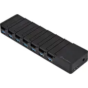 Silverstone Sst-Uc03B-Pro - Usb uzlādes stacija, 7 porti 36 vati  Zuad-1327 4710007226377