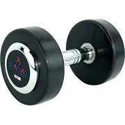 Spartan hanteles ar gumijotu pārklājumu 10 kg  1664 9001741016641