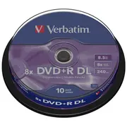 Spindle 10 DvdR D.layer 8.5Gb 8X S  43666/10 0023942436669