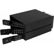 Startech statīvs trīs 3.5 Sas, Sata cietajiem diskiem Hsb3Satsasba  0065030855297