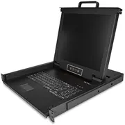 Startech.com Rack Kvm konsole - Asv tastatūra Qwerty, viens ports Vga ar 17 Lcd monitoru 1He konsoles atvilktne kabeļiem Usb atbalsts 50 000 Mtbf Rkcons1701 slēdzi 1 pieslēgvieta 43,2 cm  065030872522