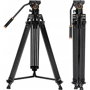 Profesionāls statīvs video filmēšanai ar eļļas galvu / KF Kf09.121  Sb7765 5904647816510