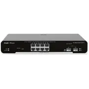 Reyee pārvaldāms tīkla slēdzis 8 porti 1Gbit  2 Uplink Sfp L2 metāla korpuss desktop Rg-Nbs3100-8Gt2Sfp 6971693270909