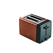 Tosters Bosch  Designline Toaster Tat4P429 Power 970 W, Number of slots 2, Housing material Stainless Steel, Copper/Black 4242005188970