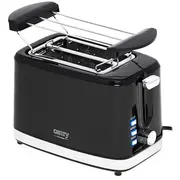 Tosters Camry  Toaster Cr 3218 Power 750 W, Number of slots 2, Housing material Plastic, Black 5903887800150