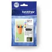 Tintes kasetne Brother Lc3217Val Cmyk 4 x 550 lapas 