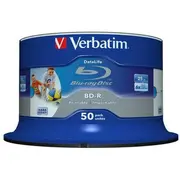 Verbatim Bd-R 25Gb 6Fach, 50 Stück, bedruckbar  43812 0023942438120