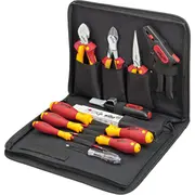 Wiha Best of Vde Werkzeug-Set für Elektriker Rot/Gelb  36389 4010995363895