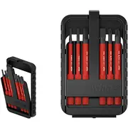 Wiha Bit-Satz slimBit electric Rot, 6-Teilig  43153 4010995431532