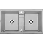 Zlewozmywak Deante  Eridan Gray Met.granit ZqeS203 5908212081372