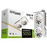 Zotac Gaming Geforce Rtx 5050 Twin Edge Oc White 8Gb Gddr6 Dlss4 grafiskā karte Zt-B50500Q-10M  8886307701558