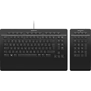 3Dconnexion Keyboard Pro with Numpad - Tastatur und Nummernfeld Usb Qwertz Deutsch 3Dx-700091  4260016341207 Cc99261