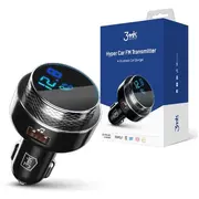 3Mk Hyper Fm Transmiteris Auto lādētāja raidītājs 2X Usb-A / 3A 15W  5903108464581