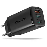 Axagon Acu-Dpq65 Ladegerät, 2X Usb-C, 1X Usb-A, Pd3.0/Qc4/Pps, 65W - Black  Zuus-472 8595247906113