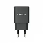 Adapteris Canyon sienas lādētājs H-20 Black  Cne-Cha20B02 5291485008598
