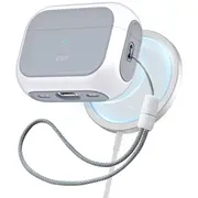 Aizmugurējais vāciņš Esr  Orbit Halolock with Magsafe for Apple Airpods Pro 1 / 2 - White 22155-0 4894240171653