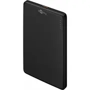 Ārējais akumulators Goobay  Magnetic Wireless Power Bank 70182 5000 mAh Usb-C Black 4040849701825