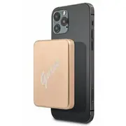 Ārējais akumulators Guess  Inductive Power Bank 5W Gupbmsvslg 3000Mah Magsafe Gold 3666339000806