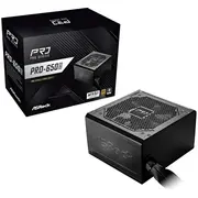 Asrock Pro-650G 650W 80 Plus Gold barošanas bloks  90-Uxr065-Gneaa2 4711581491687 Zdlasrobu0022