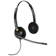 Austiņas Poly Encorepro Hw520D - 500 series Headset On-Ear przewodowy Quick Disconnect Black Certyfikowany do Skype dla Firm  783P5Aa 197029632722