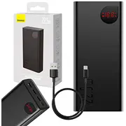 Baseus Adaman Fast Charge Power Bank Ārējas Uzlādes Baterija 40000Mah / 22,5W  Ppad020101 6932172628048