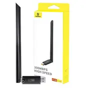 Baseus Fastjoy Wifi Adapteris 300Mbps  B01317600111-01 6932172651008