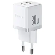 Baseus Palm Fast Charger Usb / Usb-C Tīkla Lādētajs 30W  Eb569909040 6932172672485