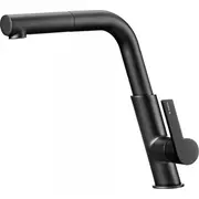 Virtuves jaucējkrāns Deante Silia stāvošs Black BqsN73M  5907650876922