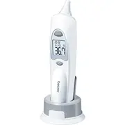 Beurer Infrarot-Fieberthermometer Ft 58 Silber/Weiß, Ohrthermometer  79533 4211125795337