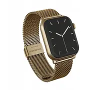 Burga Metal Mesh Elegance do Apple Watch 38/40 mm Gold  Premium-MeshWtchGold38-40Mm 4772229109197 Zeg-A-Brga-008