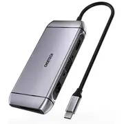 Cita datorprece Choetech  9In1 multifunctional Usb Type C Hub - 3X 3.2 Gen 1 / Sd and Tf memory card reader Hdmi 4K 30Hz Vga Full Hd 60Hz Rj45 gray Hub-M15 6971824975055