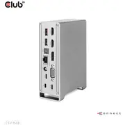 Club3D 4K Chargingdock Usb-C -6Xusb3/Dp/2Xhdmi/Vga/Lan 120W retail  Csv-1568 8719214472115 84718000