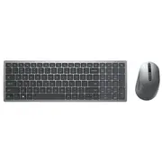 Dell Km7120W keyboard Rf Wireless  Bluetooth Qwerty Us International Grey, Titanium 580-Aiwm 5397184289365