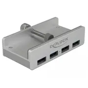 Delock Externer Usb 3.0 4 Port Hub mit Feststellschraube  64046 4043619640461