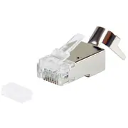 Equip Stecker Cat8.1 geschirmt  Rj45 50Stk silber 121148 4015867240885 85366990