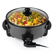 Galda grils Tristar  Multifunctional grill pan Xl Pz-9135 Grill, Diameter 30 cm, 1500 W, Lid included, Fixed handle, Black 8713016088864