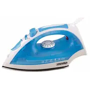Glūdeklis Mesko  Iron Ms 5023 Blue/White, 2200 W, With cord, Anti-Scale system, Vertical steam function 5908256834309