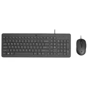 150 Maus und Tastatur Kabelgebunden, Desktop-Set schwarz, De-Layout  240J7AaAbd 195122875527 Cd87694