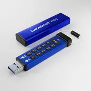 iStorage datAshur Pro Usb3 256Gb Usb atmiņa Type-A 3.2 Gen 1 3.1 Blue  Is-Fl-Da3-256-256 5060220254183