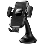 Joyroom automašīnas turētājs ar skavu Panelim un vējstiklam izvelkamu roku, 360 grādu rotācija, 4.7-6.9 collu, Black Jr-Zs259  Jr-Zs259-Dashwndshld 6956116799069