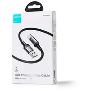 Joyroom Usb - Type-C datu kabelis, 3A, 1.2M, Black S-Uc027A10  S-Uc027A101.2M-Blk 6941237199119
