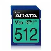 Karta Adata Premier Pro Sdxc 512 Gb Class 10 Uhs-Iii/U3 V30 Asdx512Gui3V30S-R  4713218468055
