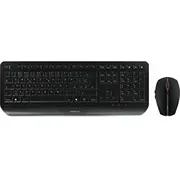 Klawiatura  mysz Cherry zestaw klawiatury Gentix Desktop/ bezprzewodowy/ Usb/ Black/ układ CzSk Jd-7000Cs-2 4025112093173
